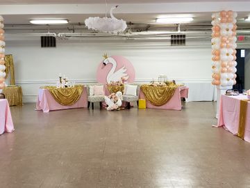 An affordable space for your weddings and banquets.