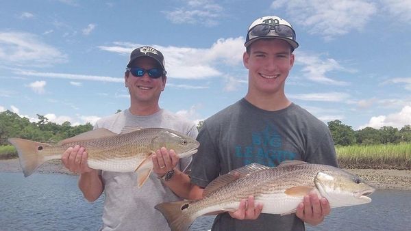 Flats boat fishing