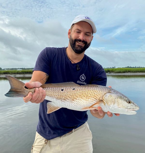 Inshore fishing charter for redfish