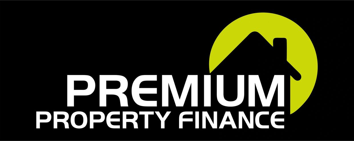 Logo of Premium Property Finance with house silhouette and green circle.