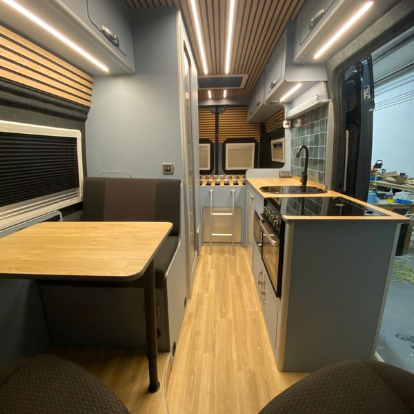Full conversion on a Citroen Relay by Camper Kitchens