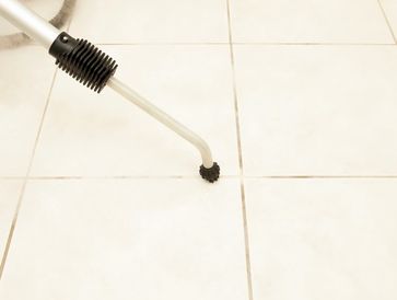 clean tiles and grout