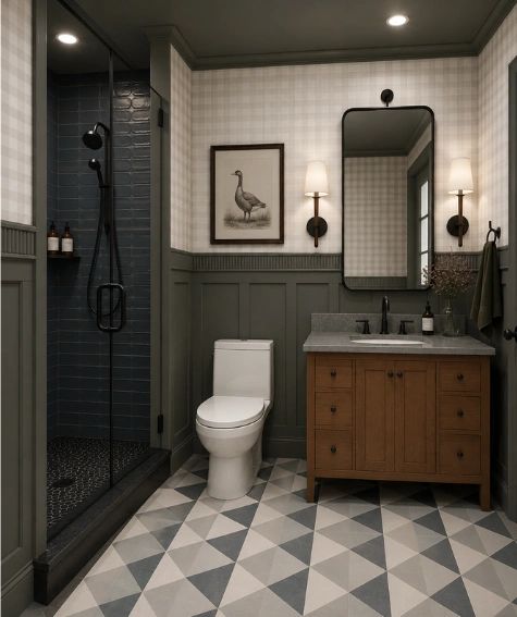 Boy's Bathroom design