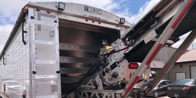 ShurCo Field Light Package on an AgriLite Conveyor Trailer, Wilson Pacesetter.
