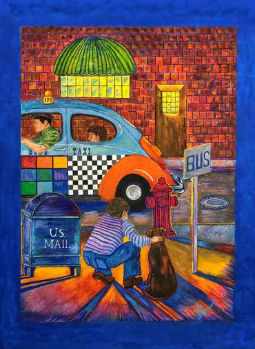 Going Home Metal Print by Bernard Art