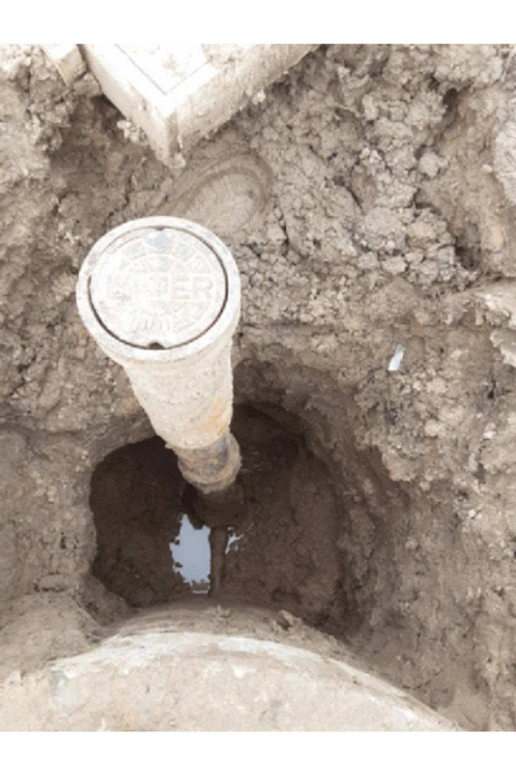 Most sprinkler repairs only require about 10 inches of digging. However, if the leak is near the cit