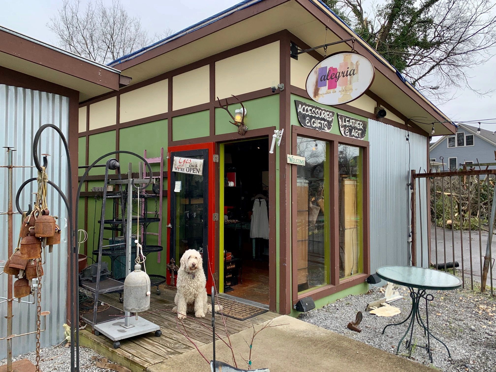 Alegeria, part of the idea hatchery shops in the heart of 5 points in East Nashville.