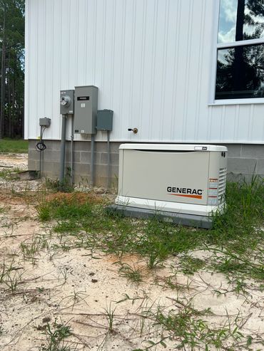 New house ready for a power outage.