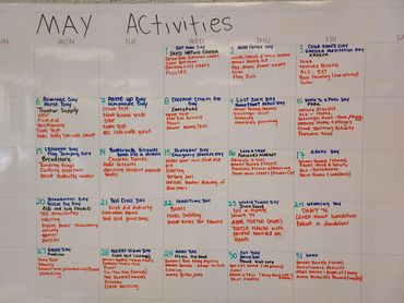 May Activities