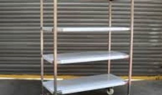 Complied Kitchen Stainless Steel Trolley