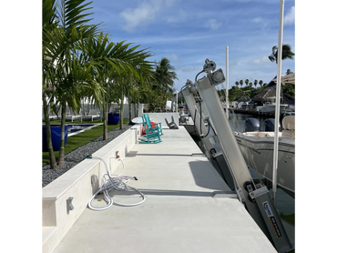 Cement Boat dock