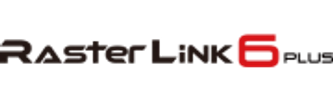 RasterLink6 Plus logo with bold text.