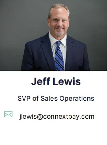 Jeff Lewis SVP of Sales Operations