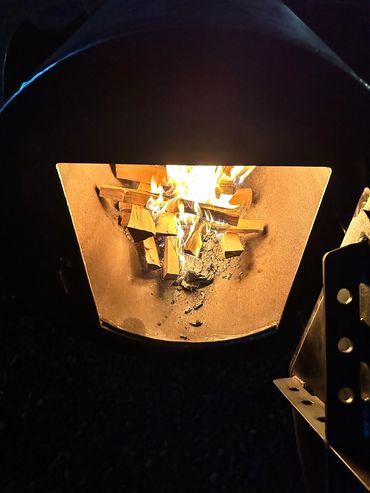 Nightime firebox