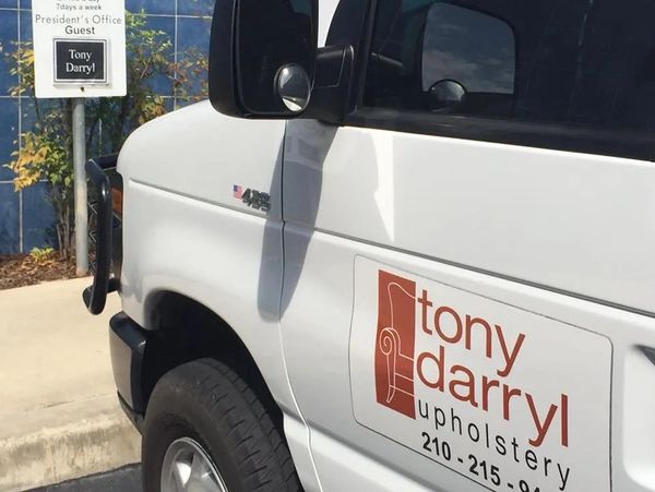 Tony Darryl Upholstery comes to you in San Antonio, Boerne, Tx.