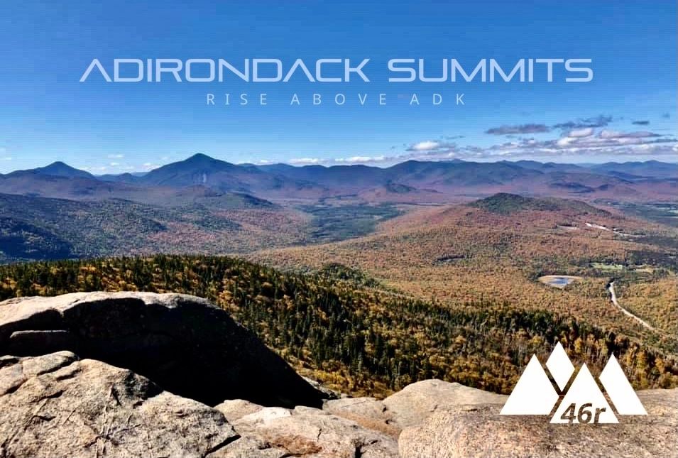 This gorgeous view is from the Adirondack summit of Cascade Mt. (high peaks mountain true 360* view)