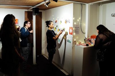 Santi at the gender swap style archive in London