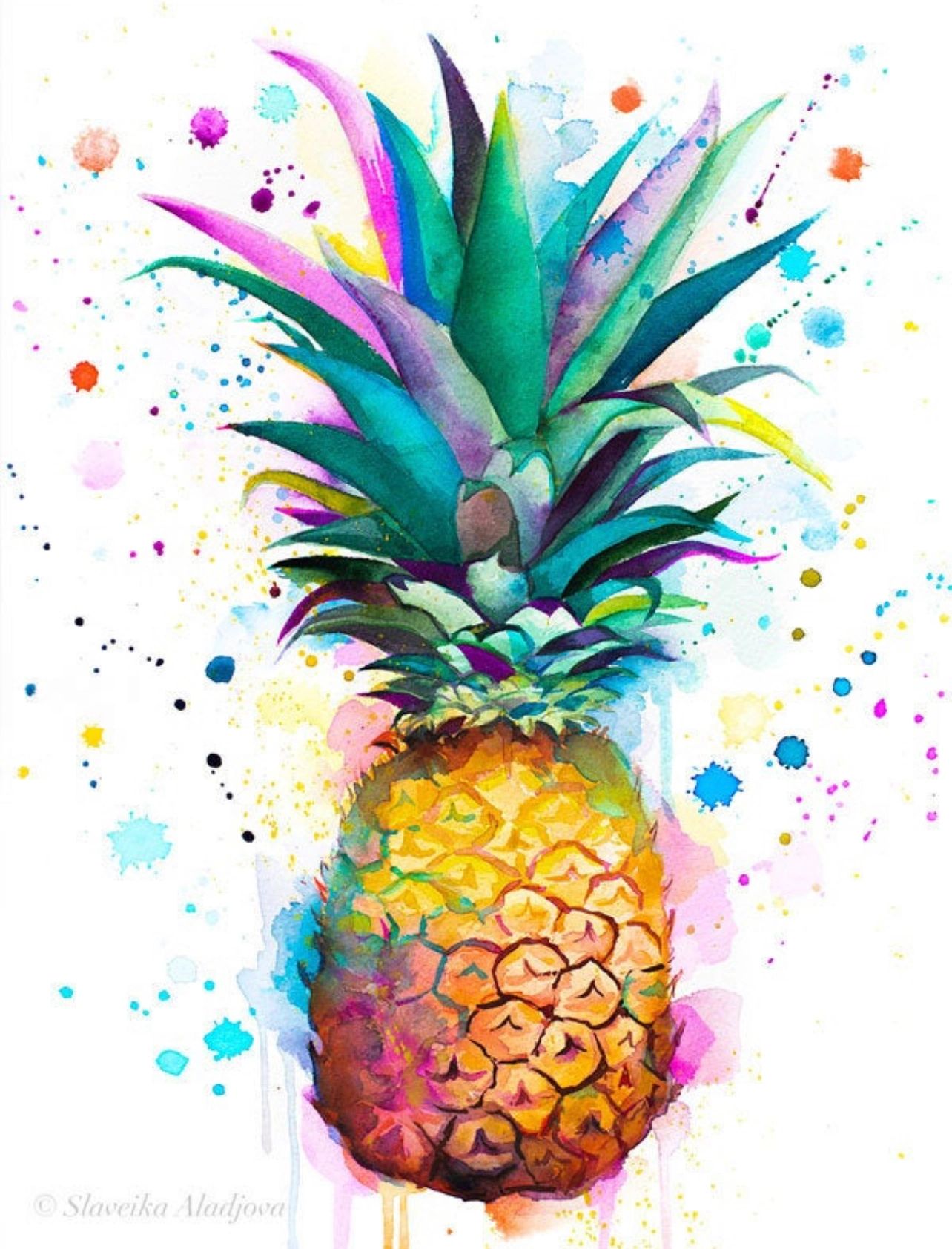 My inspiration -- the pineapple
