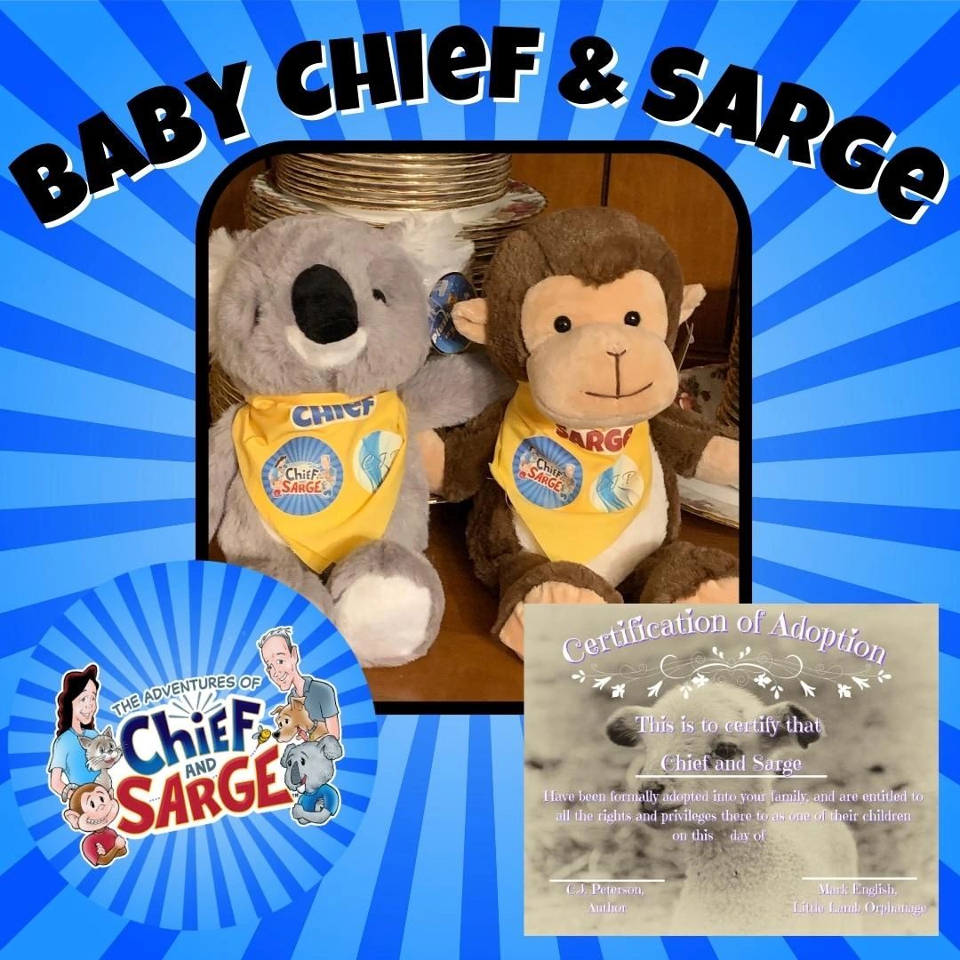 Adopt Baby Chief & Baby Sarge for your little one today!