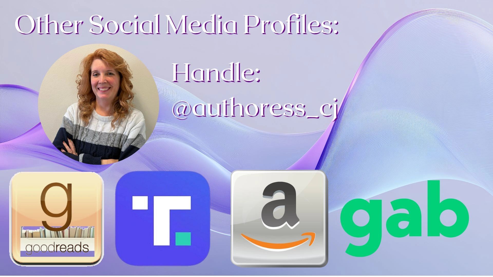 Goodreads
Truth Social
Amazon Author Page
Gab