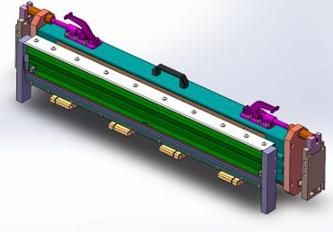 doctor blade system teknik çizim