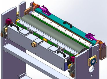 inline doctor blade installation
