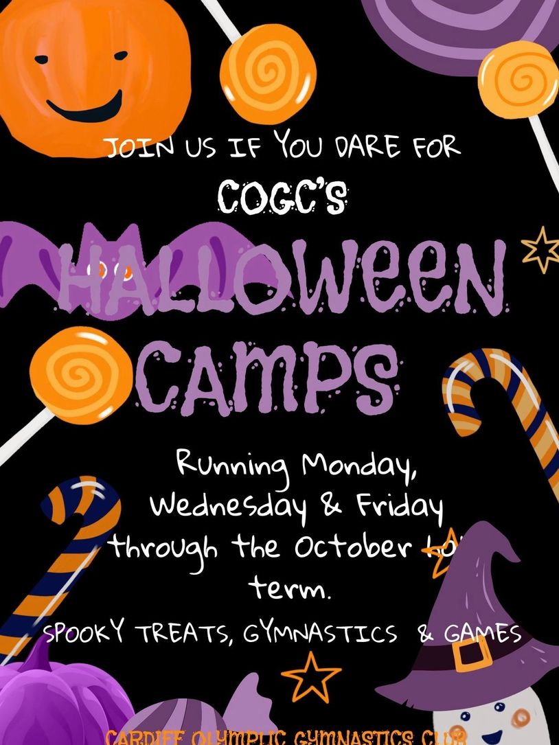 Spooky Halloween Camps are back, running Monday, Wednesday and Friday during October Half term.
Cli