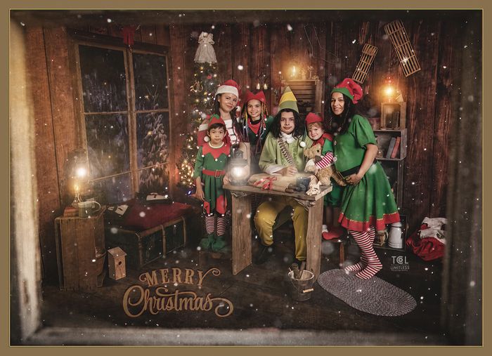 Christmas Family Portrait Photography