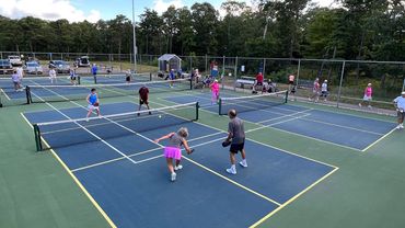Group play at Brooks Park