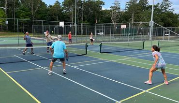 Group play at Brooks Park