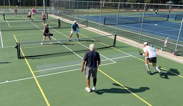 Group play at Brooks Park