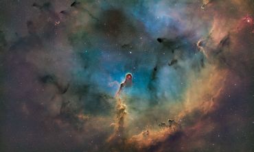 Elephant trunk nebula IC1396