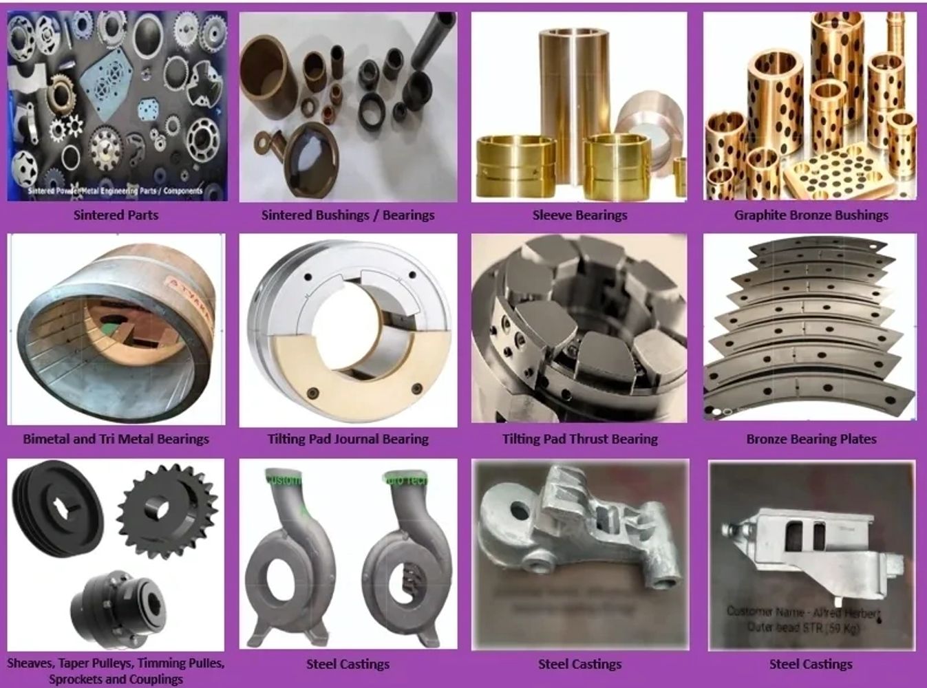 Mechanical Engineering Parts / Engg Products Exporter