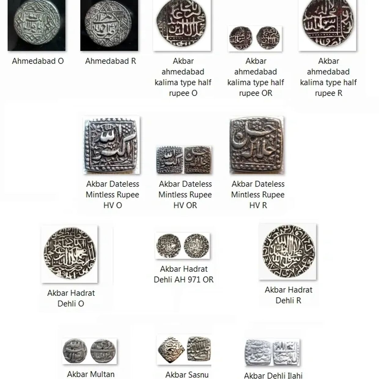 coins photography India Mughal Akbar numismatics world coins kalima Ilahi mints mintless flowers