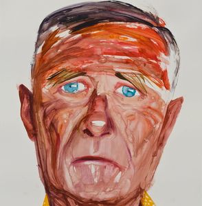 Portrait of Isherwood for cover art, courtesy of his life partner, Don Bachaerdy.
