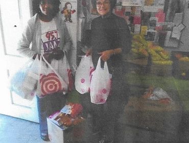 Food drive from our food pantry