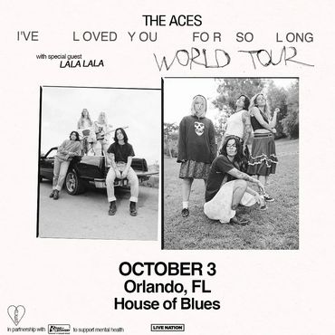 The Aces, House of Blues, Orlando Music Live, Live Music Orlando, 