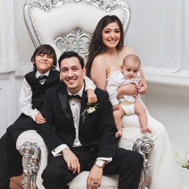 family photo wedding photography