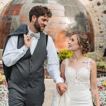 newlyweds wedding photography oshkosh