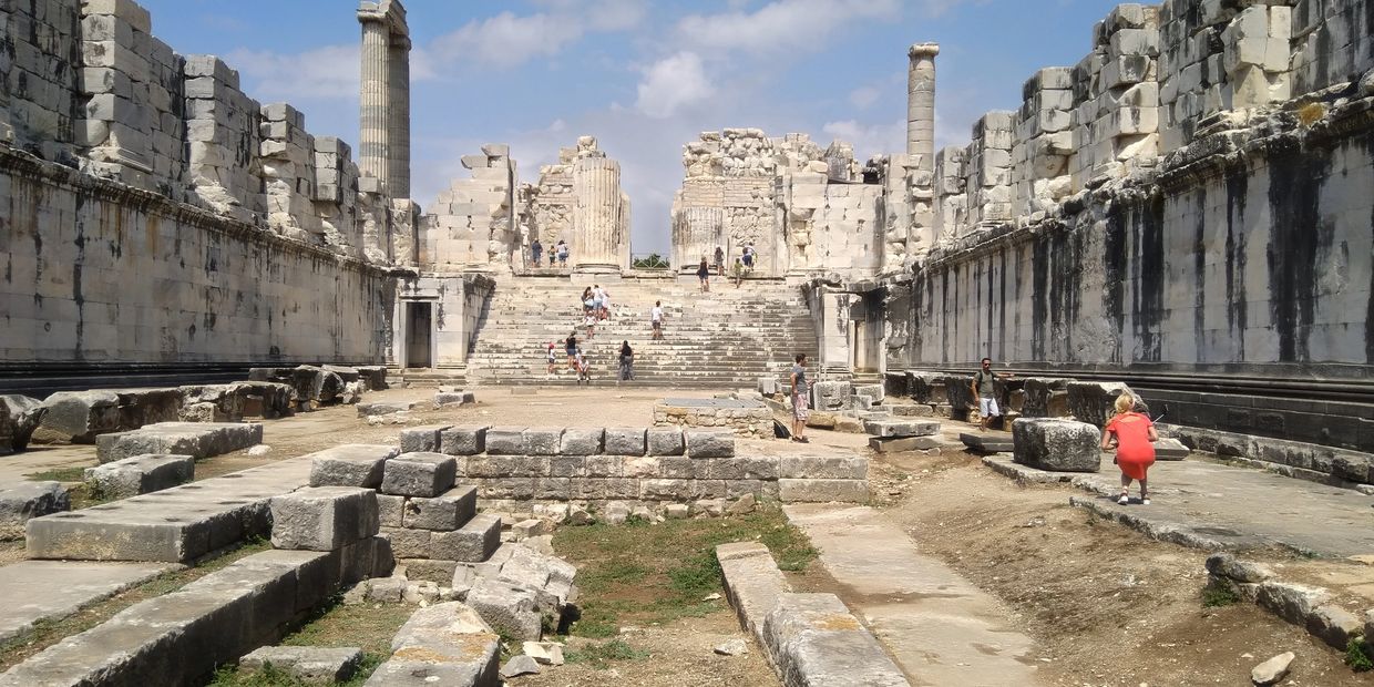 Temple of Apollo in ancient didyma turkey