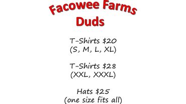 store items Facowee Farms