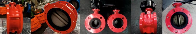 Üretimden yeni çıkan kelebek vanalar