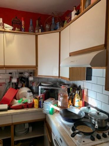 Hoarded Kitchen