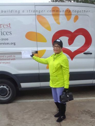 Juanita Rainwater at Metrocrest Services