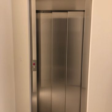 Home Elevator with Three Speed Sliding doors