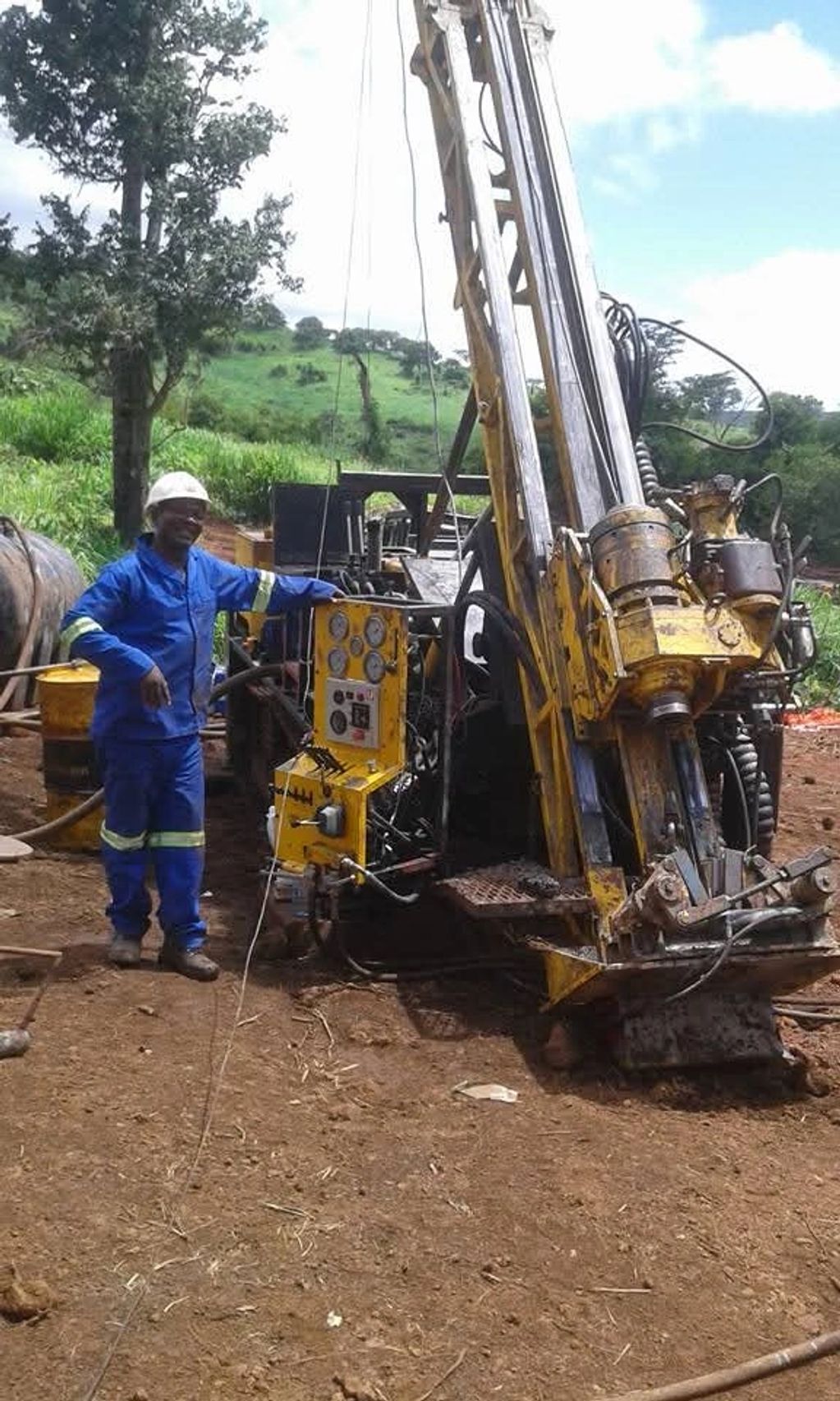 Diamond drill rig - Zimbabwe