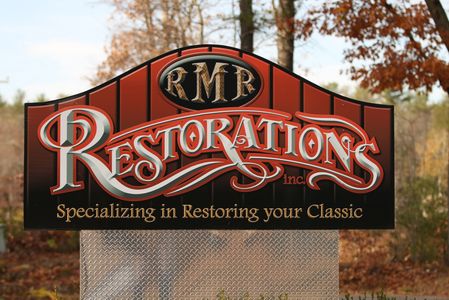 The Original RMR Restorations sign.