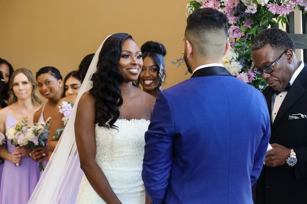 June wedding ceremony at The River View at Occoquan