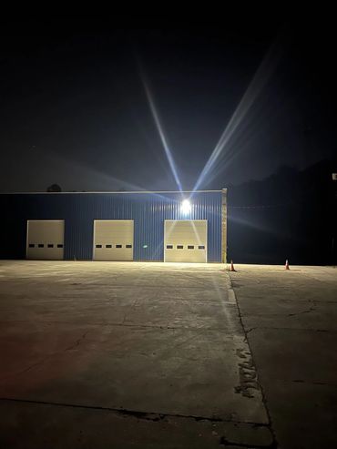 Partnered with Hyperlite on some exterior wall pack Demos.