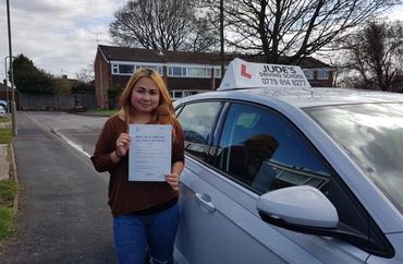 Driving test pass in Winchester. Driving lessons Andover